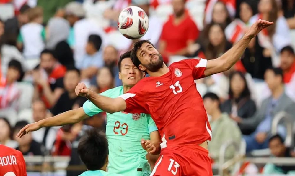 لبنان يحقق أول نقطة في كأس آسيا