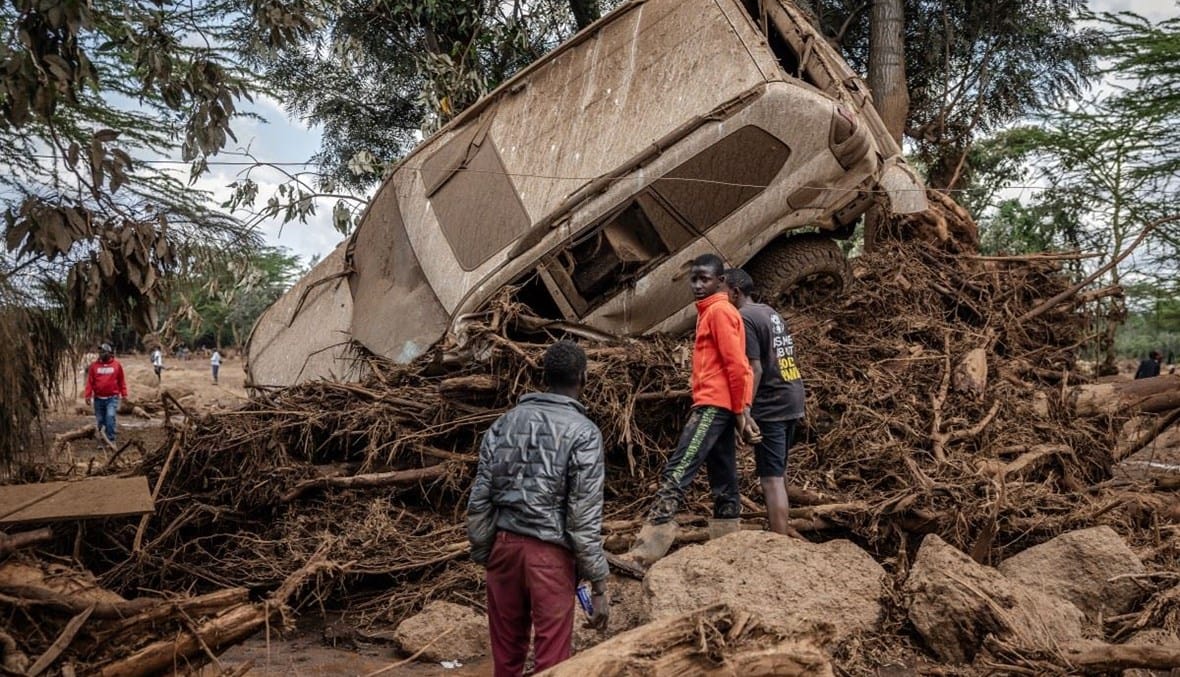 كينيا: الفيضانات تحاصر نحو 100 سائح في محمية ماساي مارا