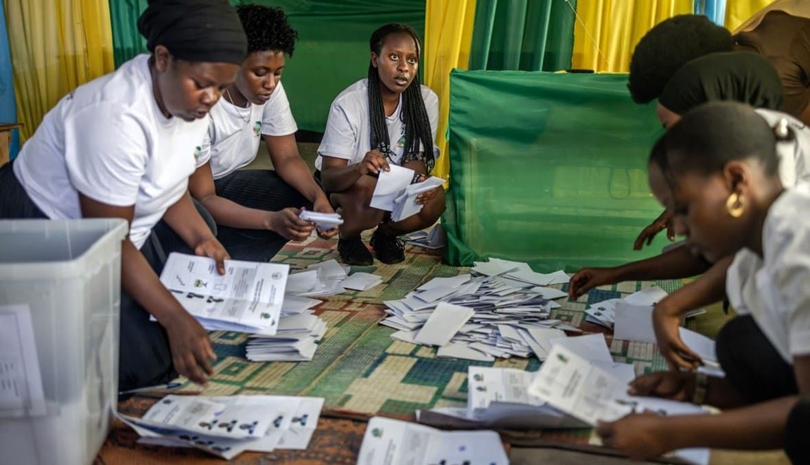 رواندا: كاغامي في طريقه نحو الفوز في الانتخابات الرئاسيّة بعد حصوله على 99,15 بالمئة من الأصوات المفروزة