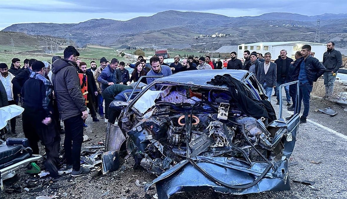 حادثة عربة مدرعة تودي بحياة أربعة دركيين أتراك