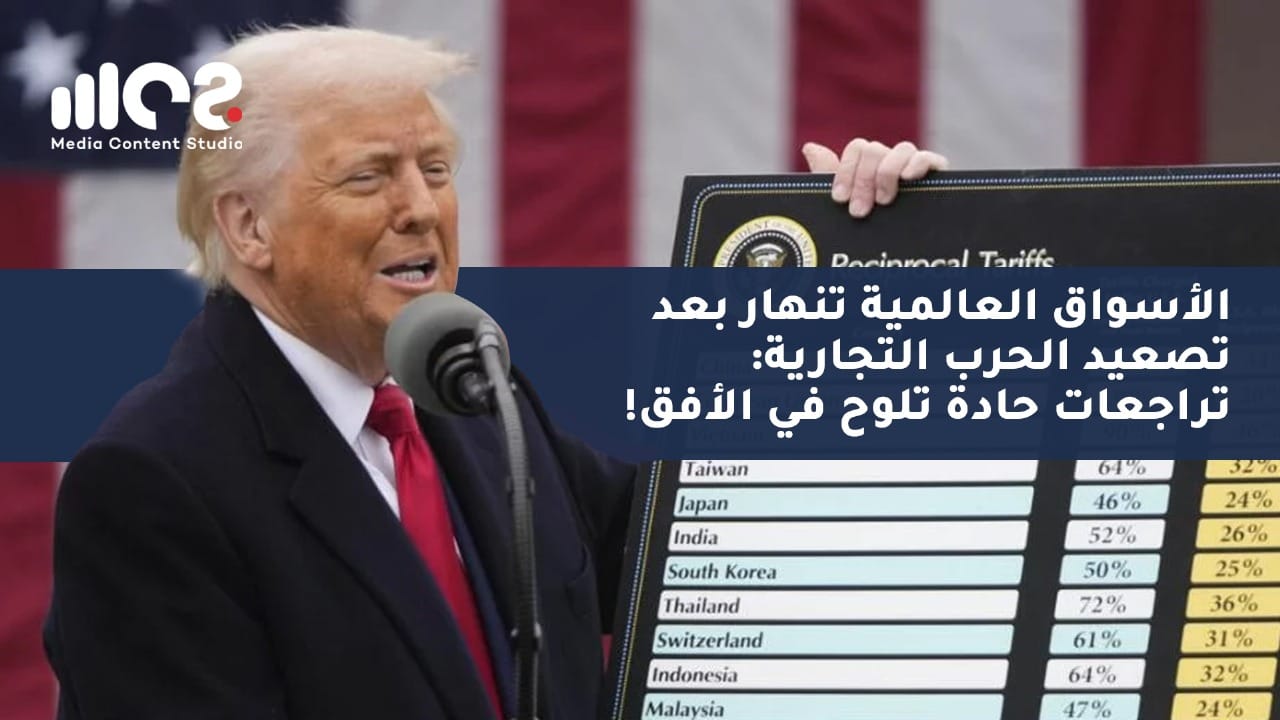 الأسواق العالمية تنهار بعد تصعيد الحرب التجارية: تراجعات حادة تلوح في الأفق!