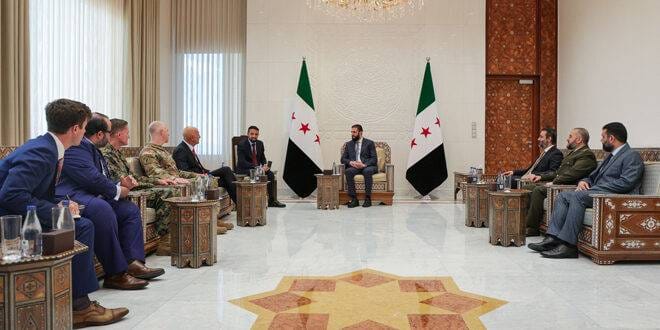 المبعوث الأميركي يلتقي الشرع ويدعو إلى "اتفاق عدم اعتداء" بين سوريا وإسرائيل