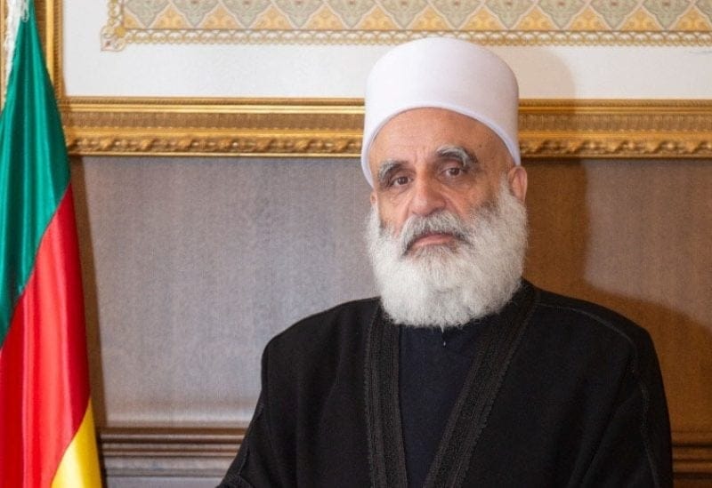 في نداء تهدئة.. شيخ عقل دروز لبنان يطالب الهجري بالتجاوب