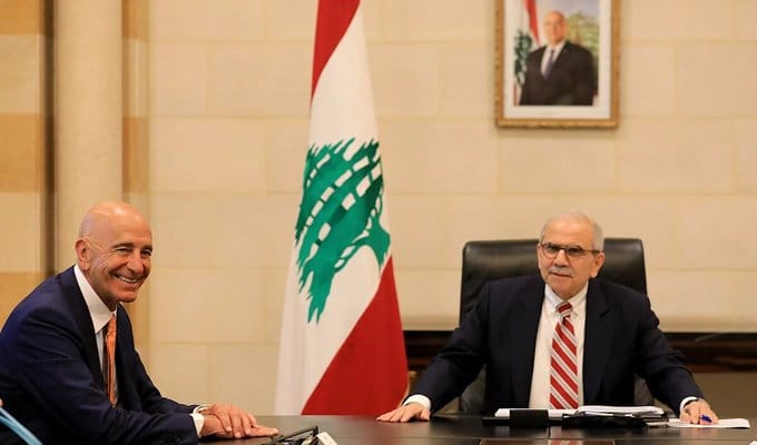 المبعوث الاميركي: حزب الله مسألة لبنانية.. ولا أحد سيبقى يفاوض بيروت للأبد