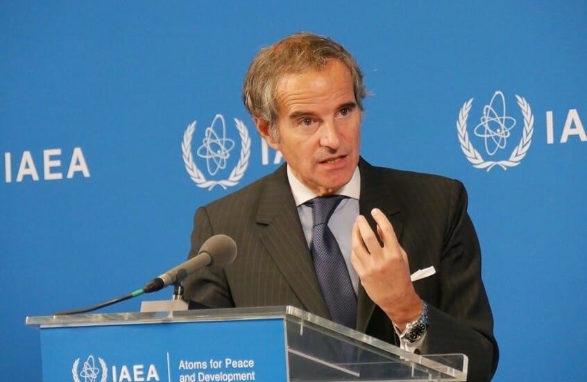 غروسي: إيران لا تخصب اليورانيوم بشكل نشط