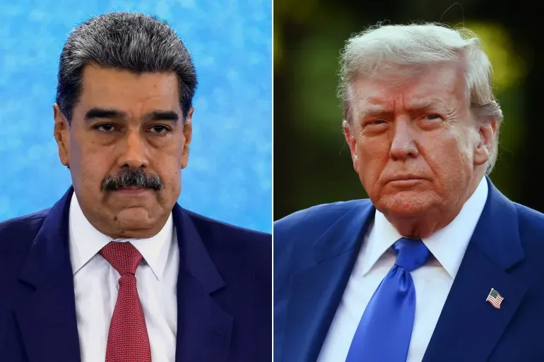 ترامب يلمح بإجراء مباحثات مع الرئيس الفنزويلي مادورو