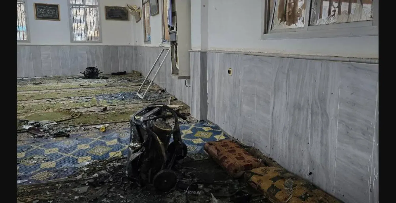 انفجار داخل مسجد بحمص  «سرايا أنصار السنّة تتبنّى»