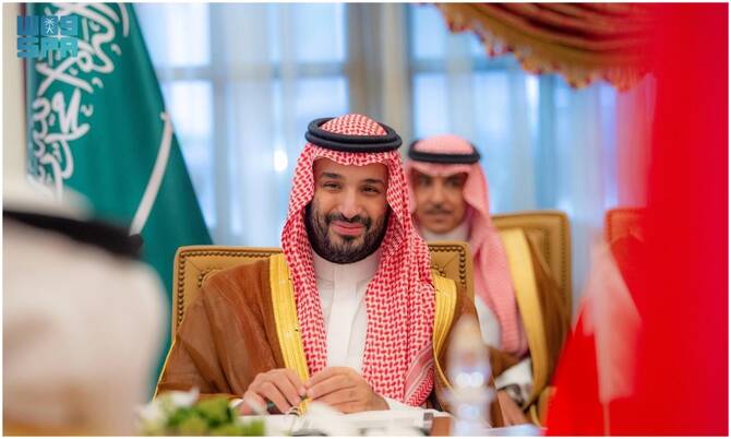 محمد بن سلمان والشرع يبحثان ترسيخ الأمن والاستقرار في سوريا